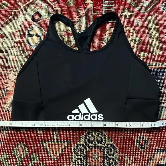 3/$30 Adidas crop top sports bra - Picture 3 of 5